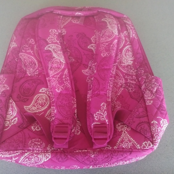 Vera Bradley Laptop Backback Stamped Paisley NWOT